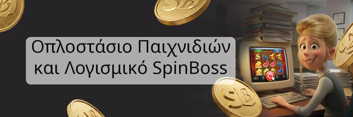 Οπλοστάσιο Παιχνιδιών και Λογισμικό SpinBoss
